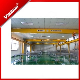 Vanbon 5t European electric single beam suspension crane